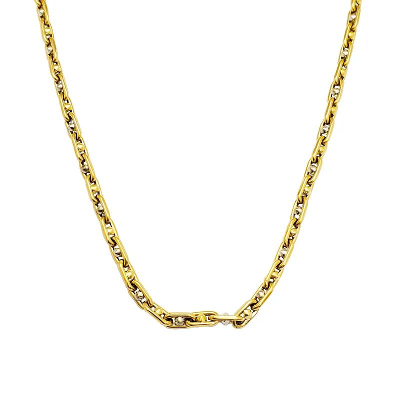 trendy necklaces for women -[Lightweight] Anchor Chain (14K)