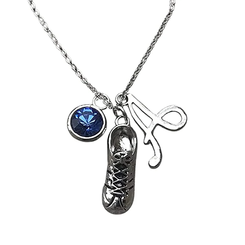 everyday necklaces for women -Personalized Runner Charm Necklace