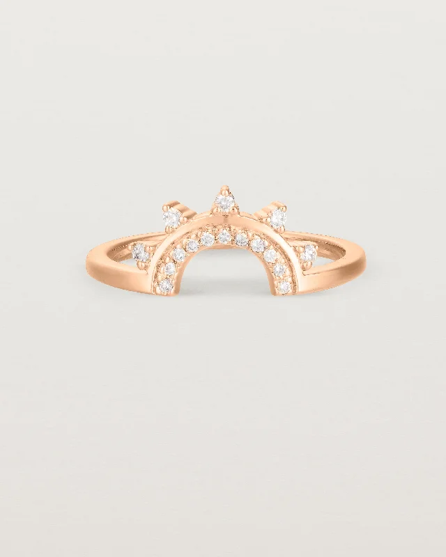 diamond rings for women -Adeline Crown Ring | Fit Ⅱ