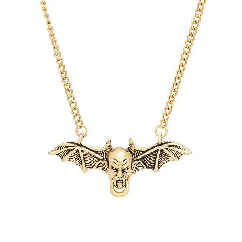 delicate necklaces for women -Gargoyle Necklace