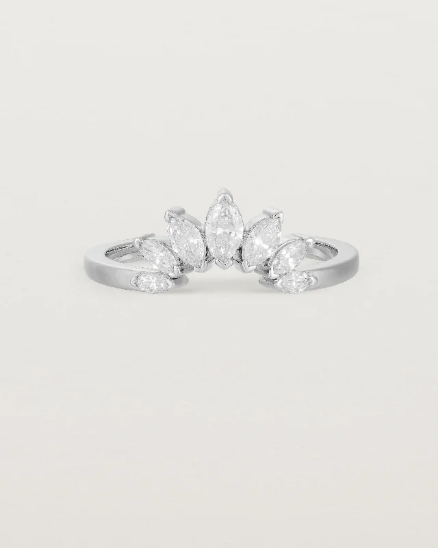 luxury rings for women -Camille Crown Ring | Fit Ⅰ