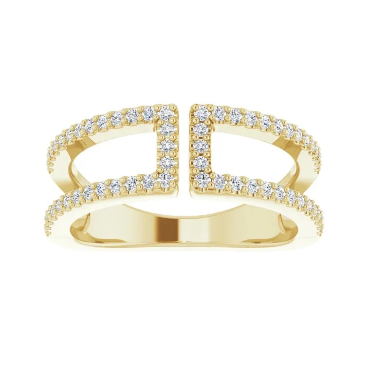 diamond accent rings for women -Seine Ring