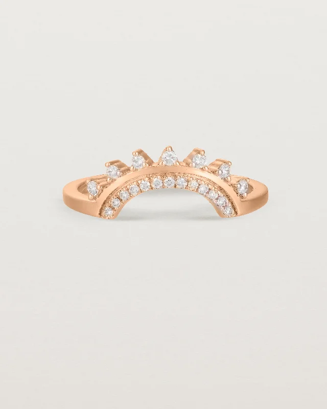 promise rings for women -Adeline Crown Ring | Fit Ⅳ