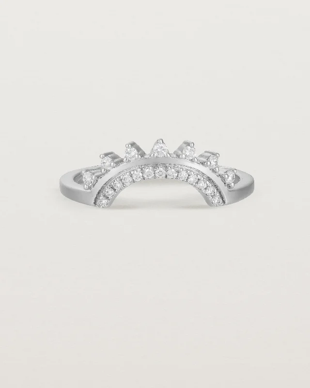 statement rings for women -Adeline Crown Ring | Fit Ⅳ