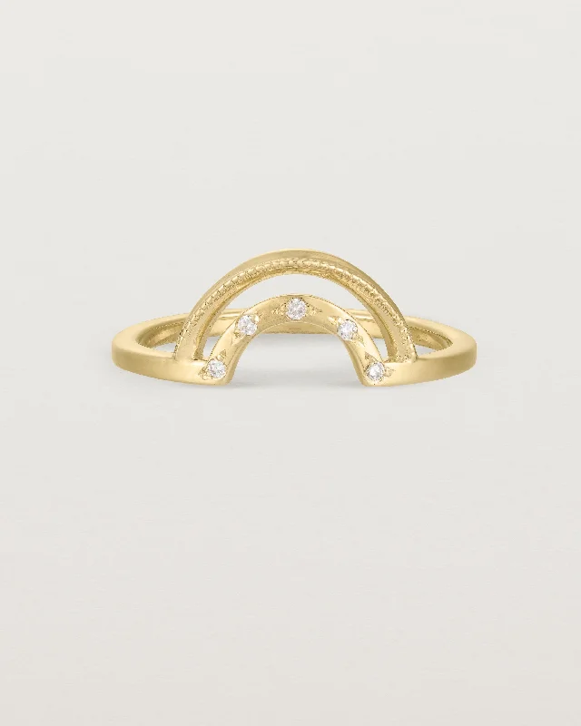 bold rings for women -Evette Crown Ring | Fit Ⅱ