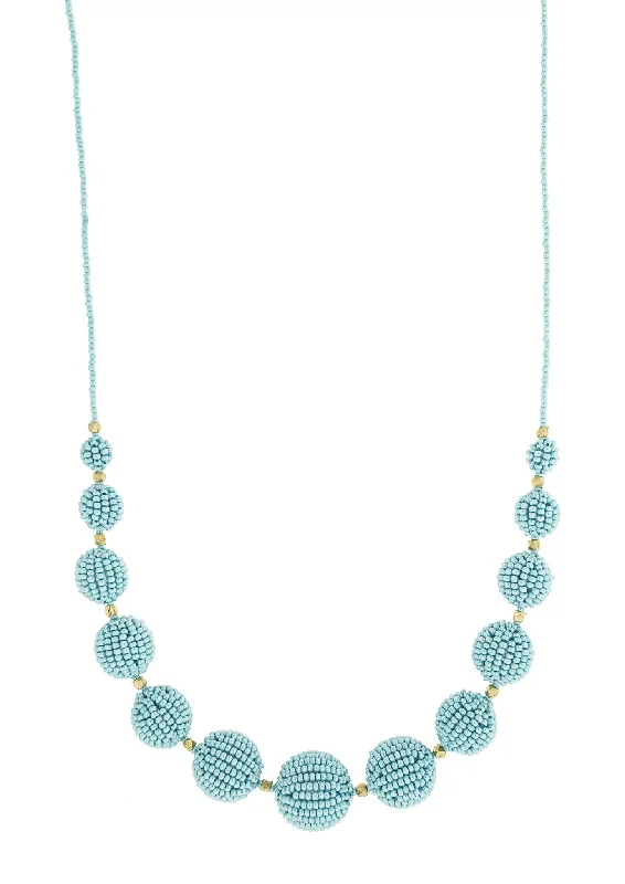 double-layer necklaces for women -<br>The Uptown Girl <br> Turquoise