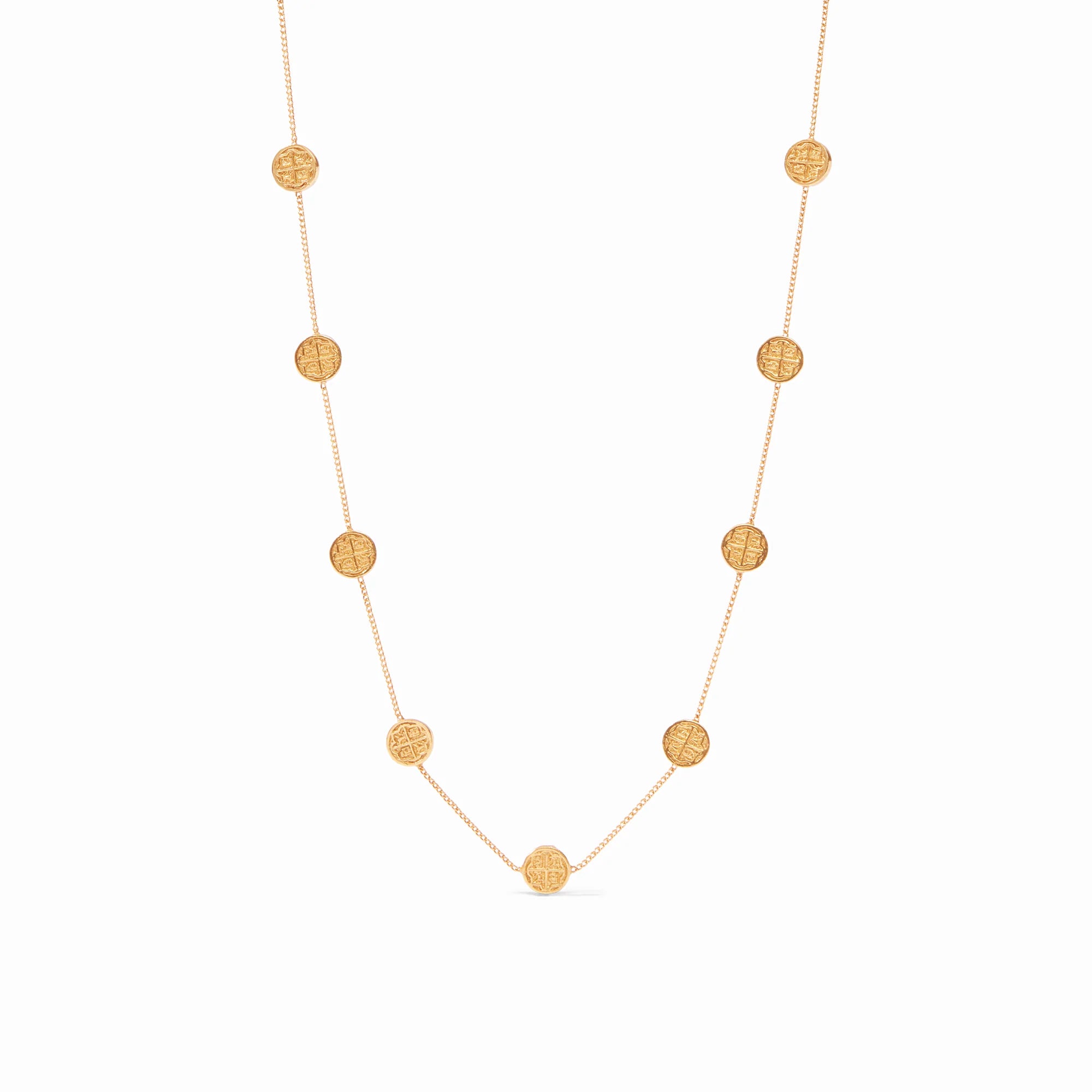 custom necklaces for women -VALENCIA DELICATE STATION NECKLACE