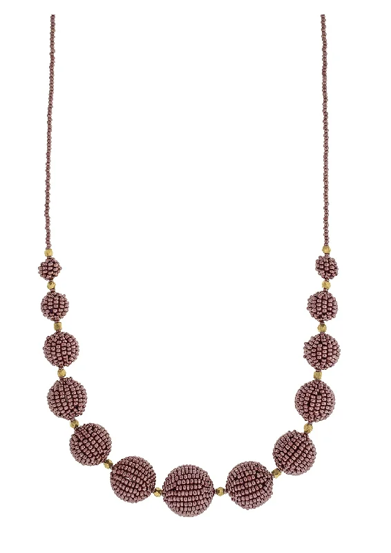 chunky necklaces for women -**NEW** <br>The Uptown Girl<br> Mulberry