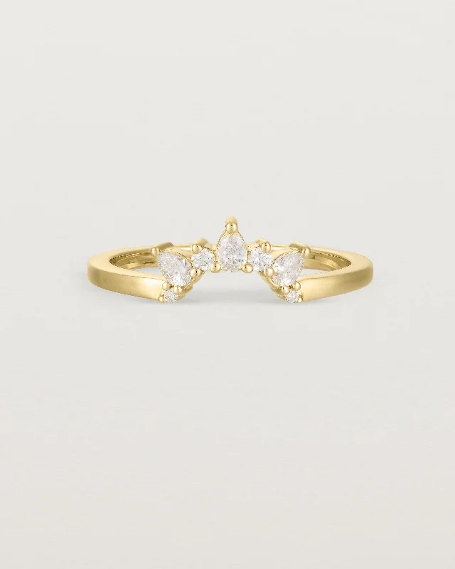 moonstone rings for women -Odette Crown Ring | Fit Ⅰ