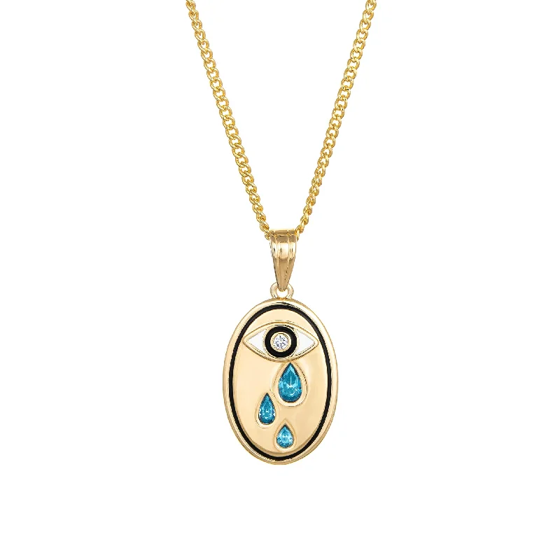 high-end necklaces for women -Cry Baby Necklace