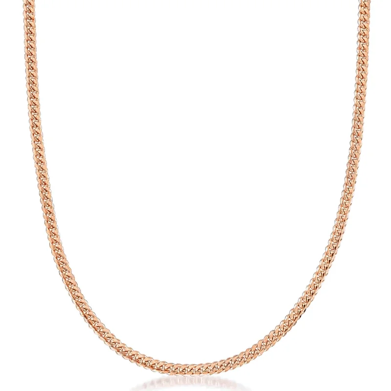 fashion necklaces for women -[Lightweight] Hollow Monaco Rose Gold (14K)