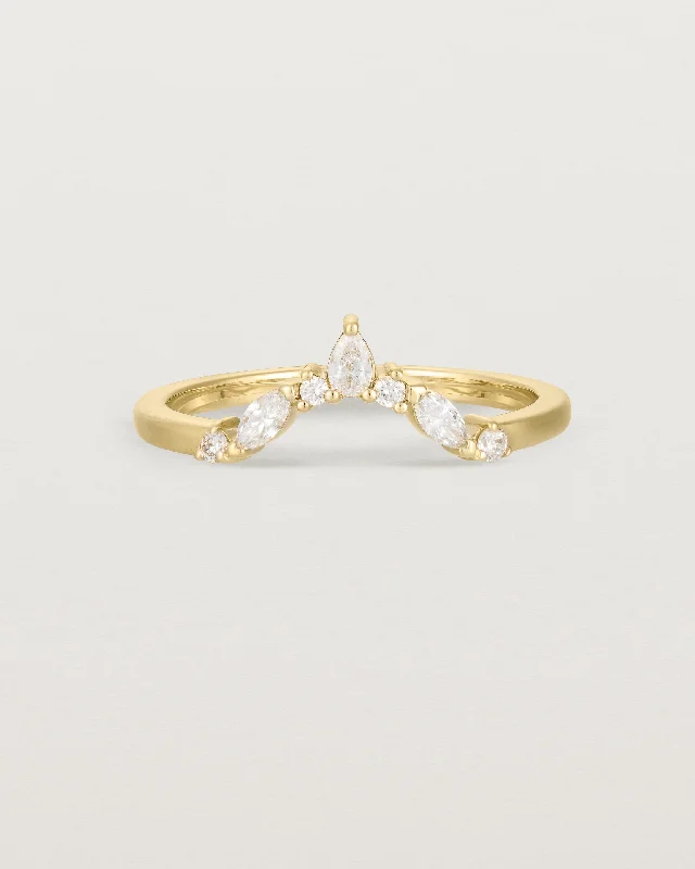 intricate rings for women -Meia Crown Ring | Fit Ⅱ