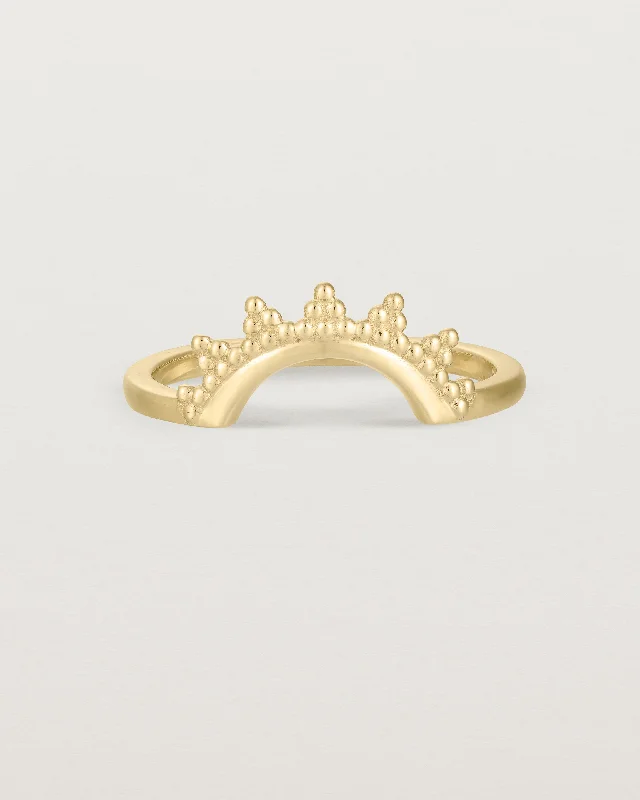 religious rings for women -Odine Crown Ring | Fit Ⅳ