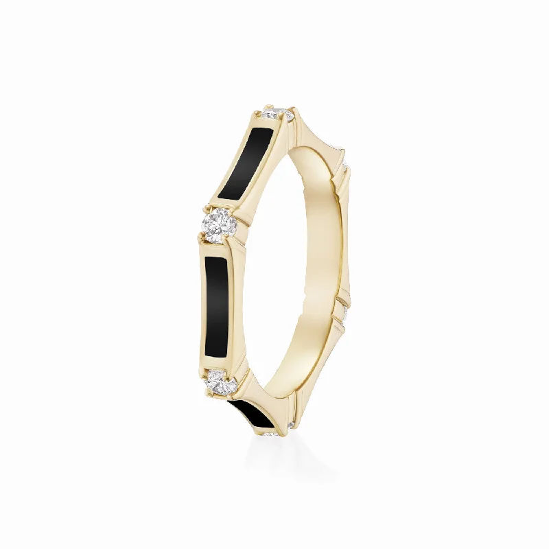 open rings for women -HONEY STATION RING (Enamel)