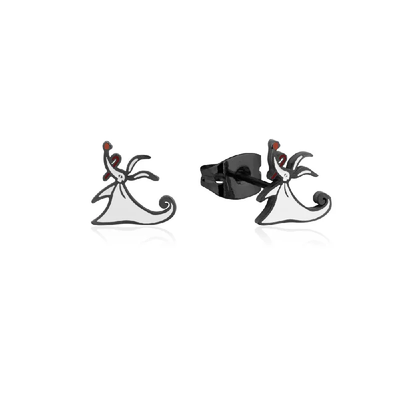 teardrop earrings for women -Disney Stainless Steel Zero 12mm Stud Earrings