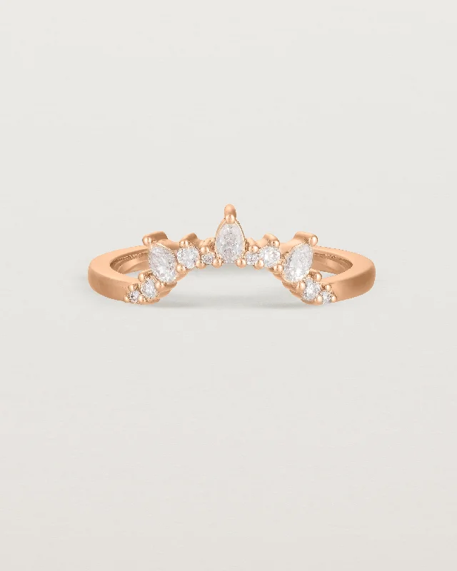 wedding ring set for women -Odette Crown Ring | Fit Ⅳ