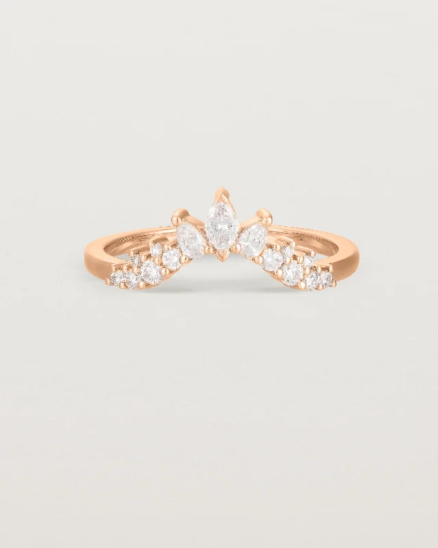 bridal rings for women -Thalia Crown Ring | Fit Ⅲ