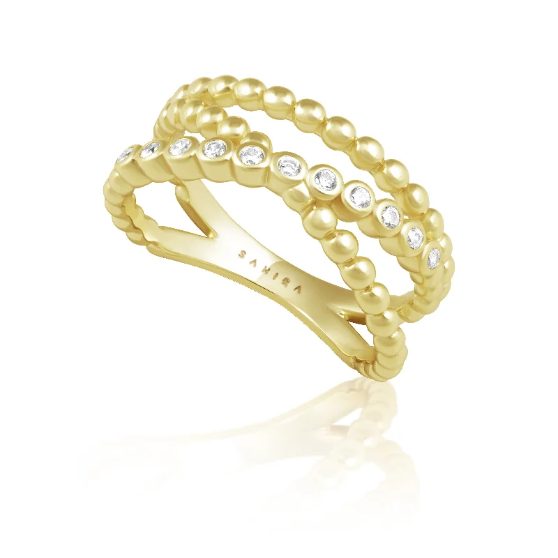 eternity rings for women -Lizzie Layered Ring