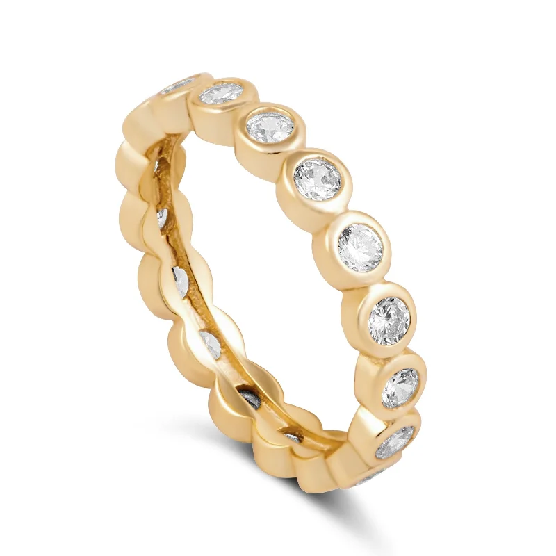 anniversary rings for women -Celeste Eternity Ring