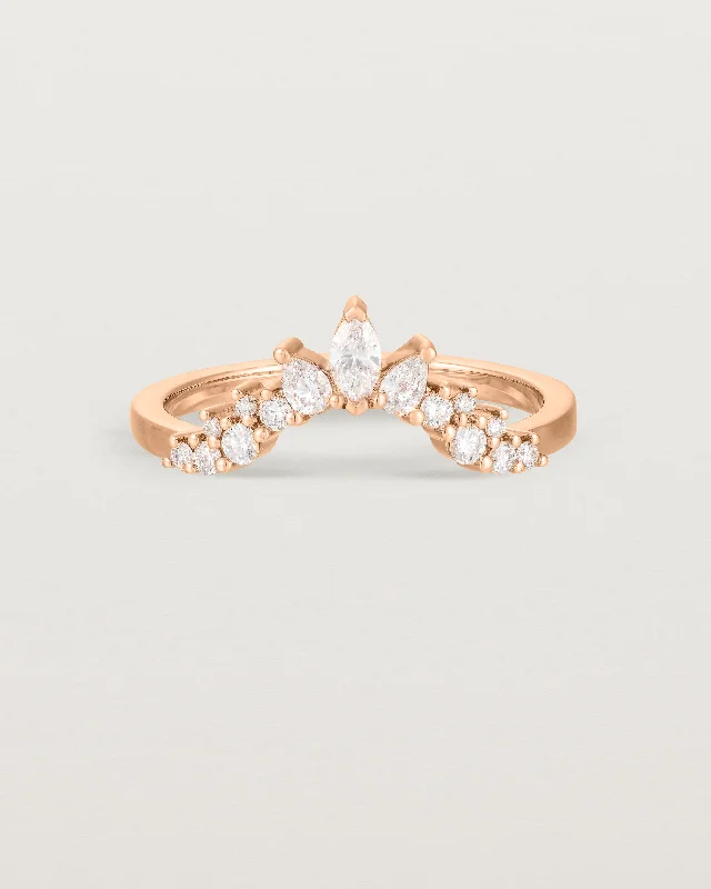 high-fashion rings for women -Thalia Crown Ring | Fit Ⅳ