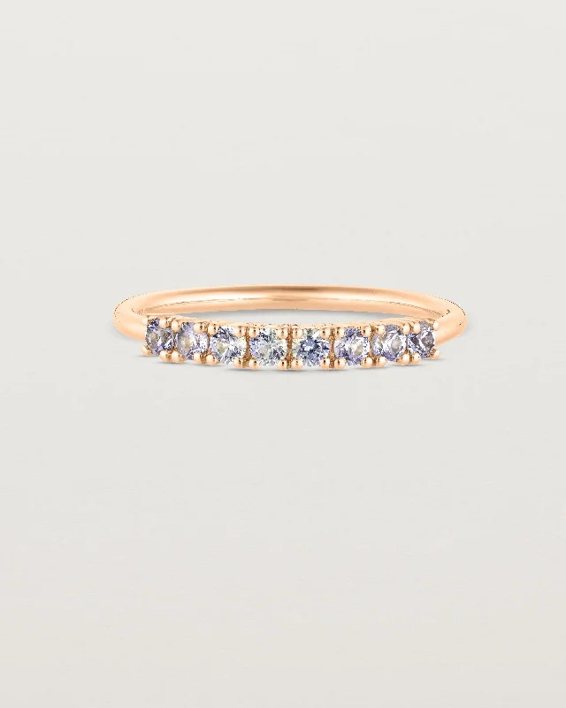 trendy rings for women -Aiona Wrap Ring | Ceylon Sapphire