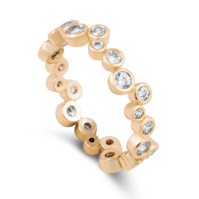 wedding set rings for women -Claire Eternity Ring