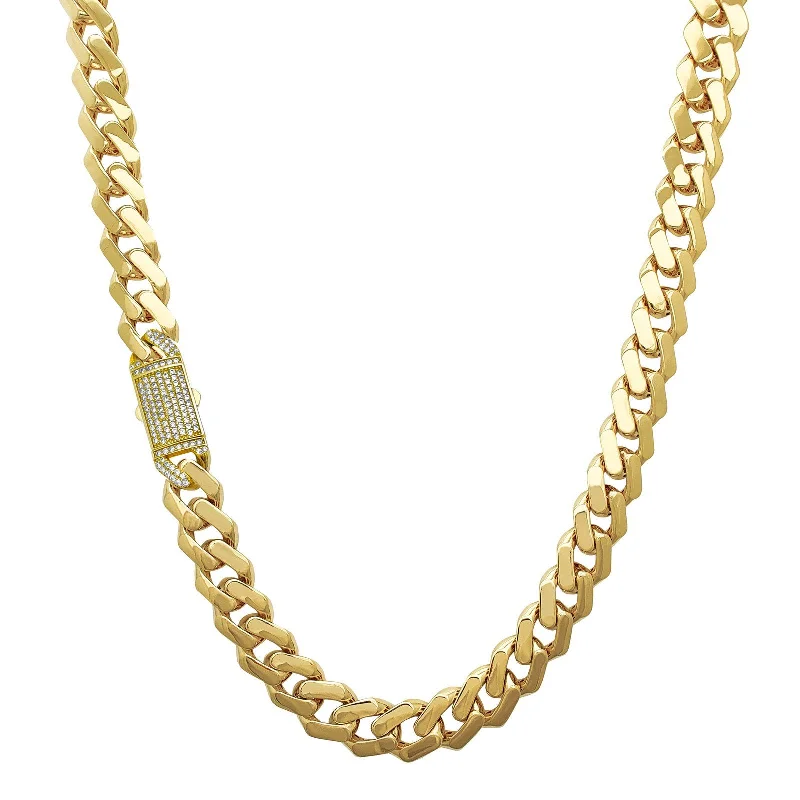 vintage necklaces for women -Lightweight Monaco Chain (14K)