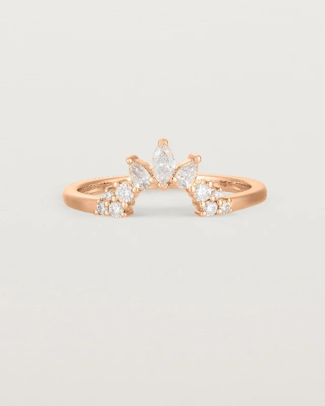 unique engagement rings for women -Thalia Crown Ring | Fit Ⅰ