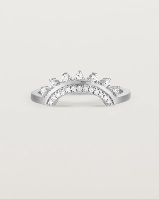 wedding rings for women -Adeline Crown Ring | Fit Ⅲ