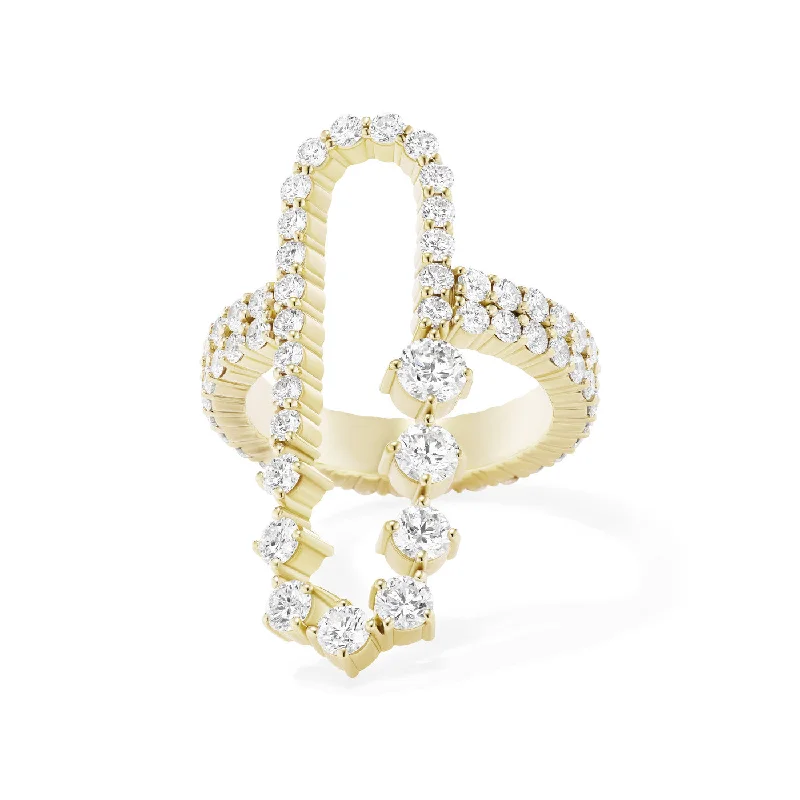 wedding set rings for women -STELLA ELLIPSE RING