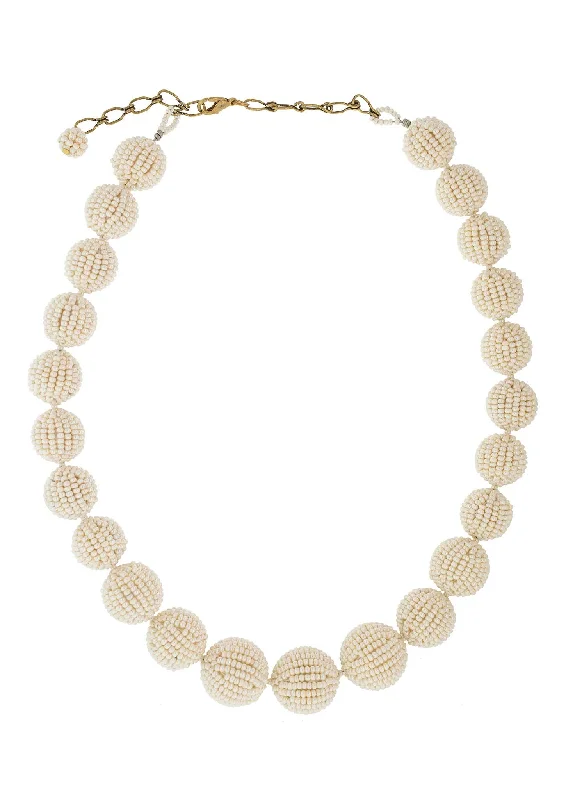 fashion necklaces for women -<br>The Olivia Necklace<br> Cream