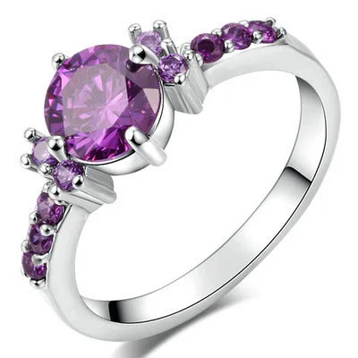 Platinum Purple Stone