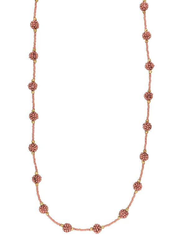 vintage-inspired necklaces for women -**NEW** <br>The Brooklyn Mini <br> Terracotta