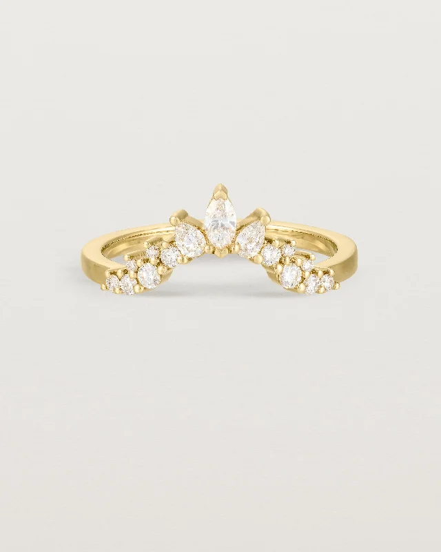 gold engagement rings for women -Thalia Crown Ring | Fit Ⅳ