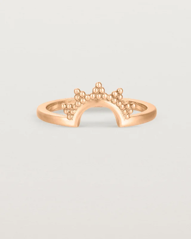 small rings for women -Odine Crown Ring | Fit Ⅱ