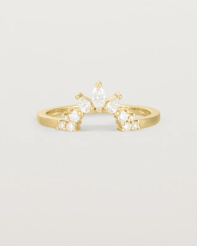 trendy rings for women -Thalia Crown Ring | Fit Ⅱ