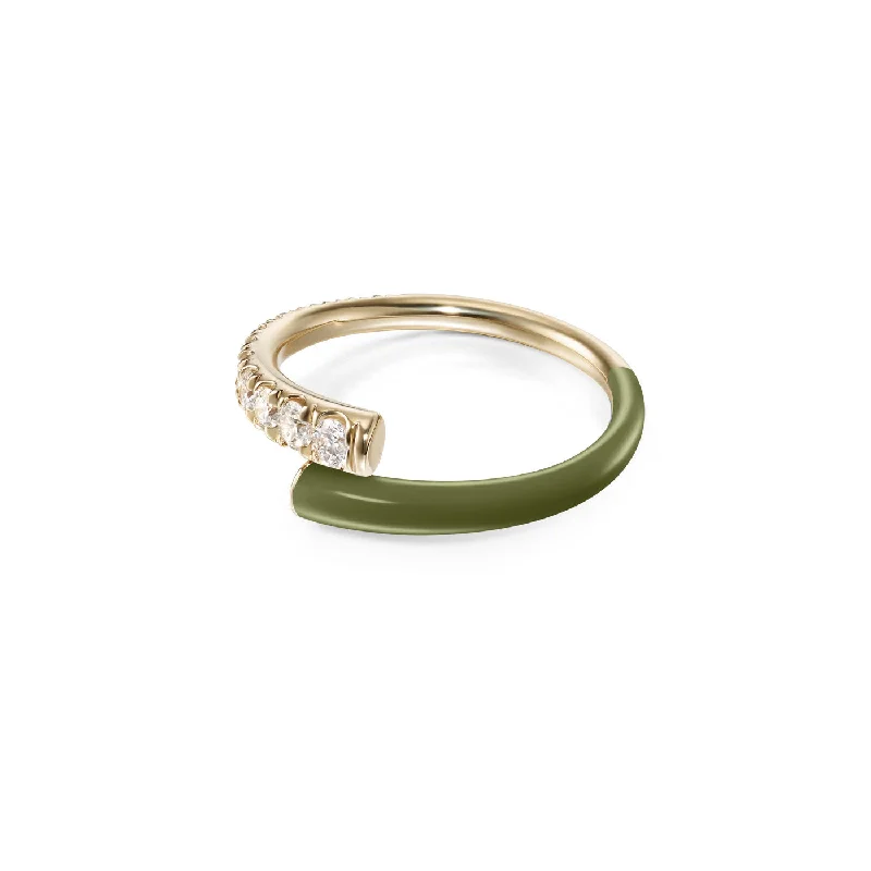 Army Green / Yellow Gold