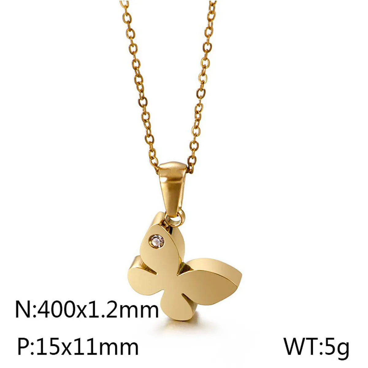 Gold Necklace Kn89577-K