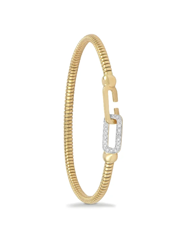 birthstone bracelets for women -Yellow Gold Bracelet