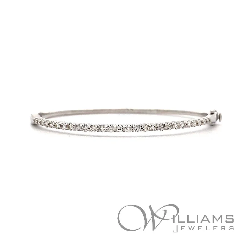 ethnic bracelets for women -Williams Signature 14 Karat Diamond Bracelet