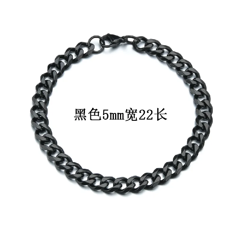 Black 5mm22cm