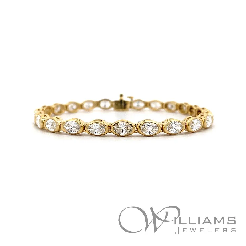 cuff bangles for women -Williams Signature 18 Karat Diamond Bracelet