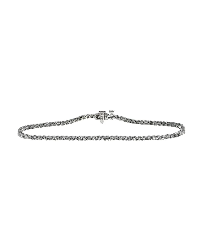 sparkly bracelets for women -2.07ctw Lab Diamond Tennis Bracelet