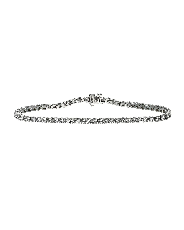 cuff bangles for women -5.12ctw Lab Diamond Tennis Bracelet