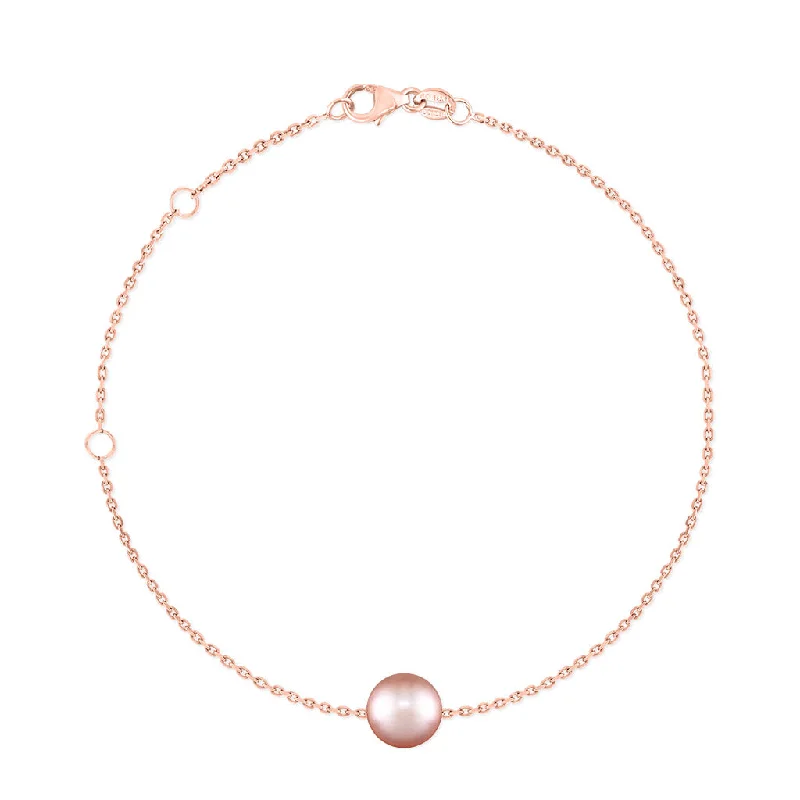 romantic bracelets for women -Pink Freshwater Pearl Bracelet