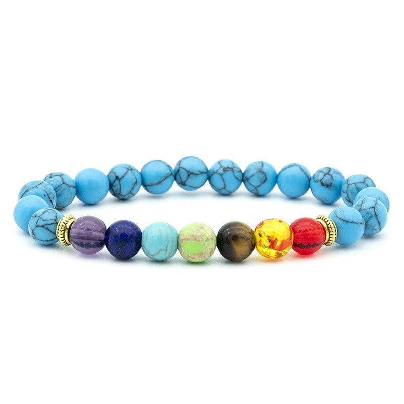 Lake Blue Pine Colorful Bracelet