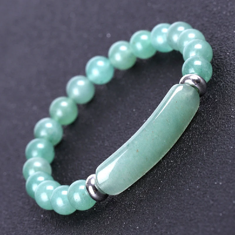 Sl245a04 Green Aventurine Bracelet