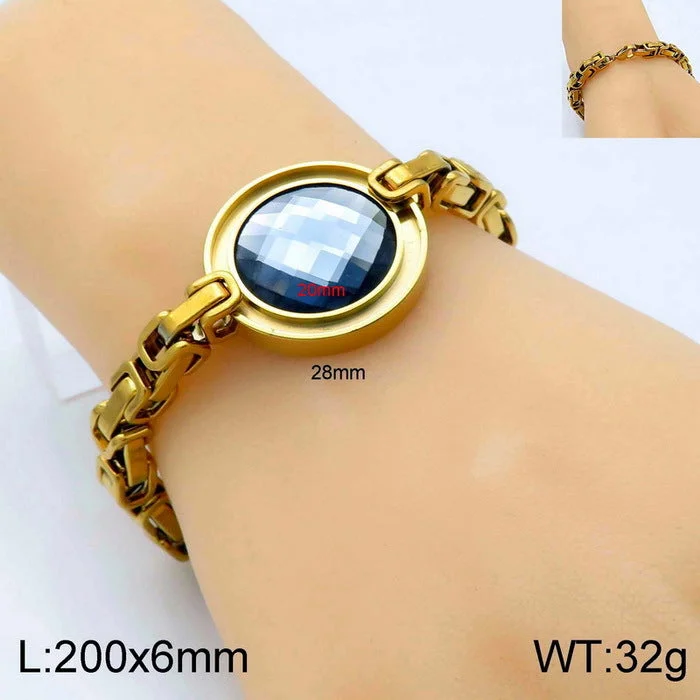 Gold Gray Bracelet Kb139193-Z