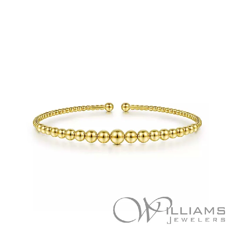 chic bracelets for women -Gabriel & Co. Bujukan 14 Karat Bracelet