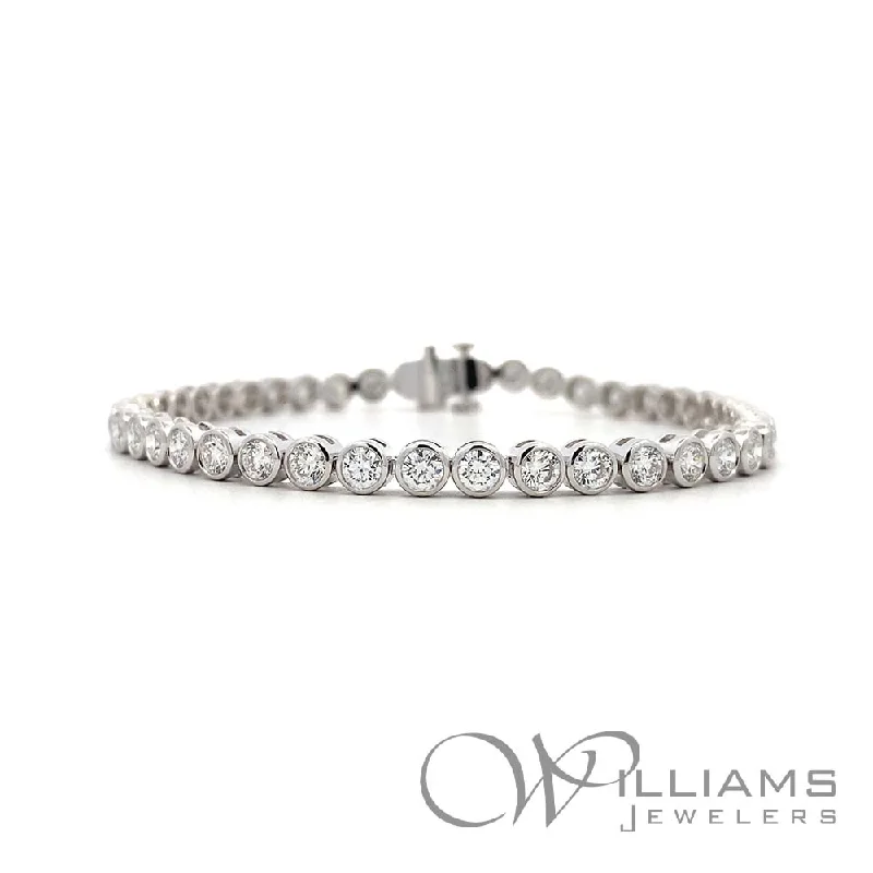 double bangles for women -Williams Signature 18 Karat Diamond Bracelet